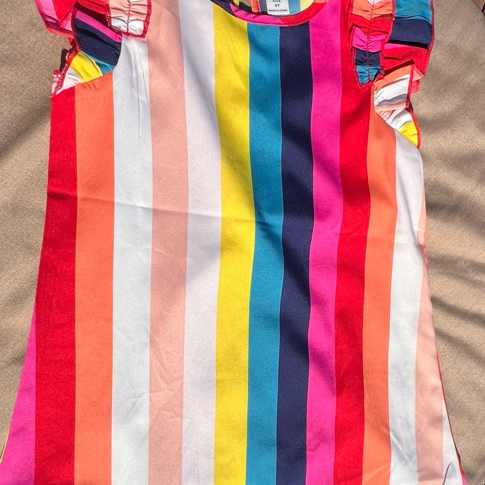 Colorful Striped Kids Top